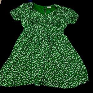 Sienna Sky green flower dress